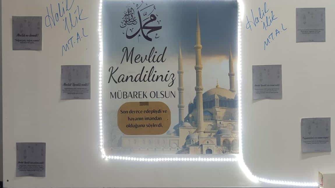 Mevlid Kandiliniz Mübarek Olsun 